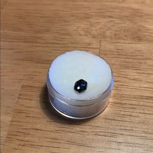 Origami Owl Crystal Silver Night Crystal Charm